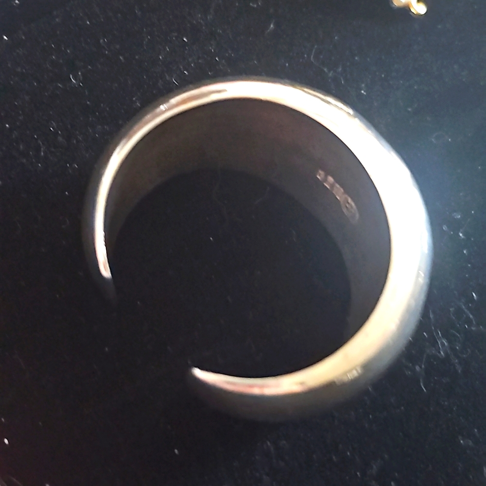 Solid Sterling Silver Dome Bracelet - image 2